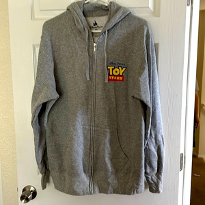 DISNEYWORLD 2xl Toy Story Gray Zip‎ Up